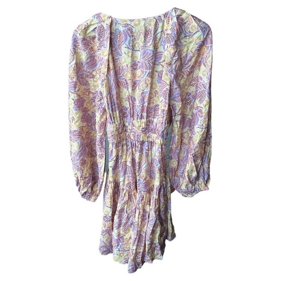 NWT A. L.C. Isla V Neck Tiered Dress - Picture 4 of 7